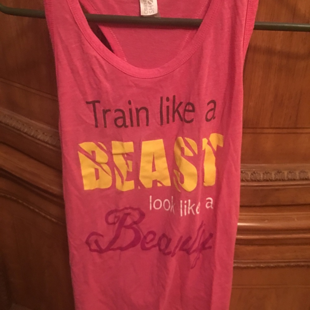 Lady/beast workout tank